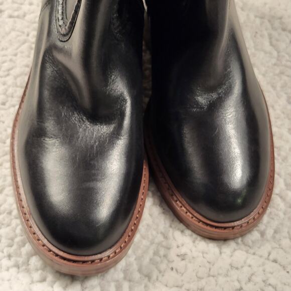 NEW Vince Camuto Women's Vuliann Knee High Boots black leather size 5.5 - Picture 5 of 8